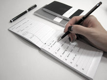 Load image into Gallery viewer, Glued Notebook & pad Set (4-pack, black & gray)