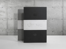 Load image into Gallery viewer, Glued Notebook & pad Set (4-pack, black & gray)