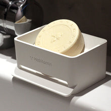 Load image into Gallery viewer, Slanted soap dish with self-draining & drying