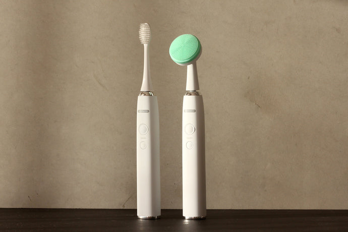 Sonic facial cleaner & tooth brush