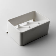 Load image into Gallery viewer, Soap mate, Slanted soap dish with self-draining &amp; drying, [Light gray]
