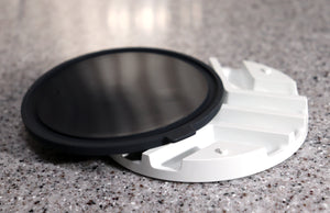 [Mug mate]Multi-purpose silicone lid & coaster (Dark grey)