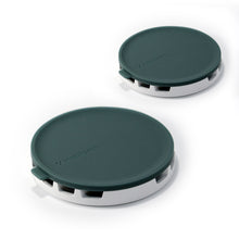 Load image into Gallery viewer, [2pack of Mug mate] Multi-purpose silicone lid &amp; coaster (Green)
