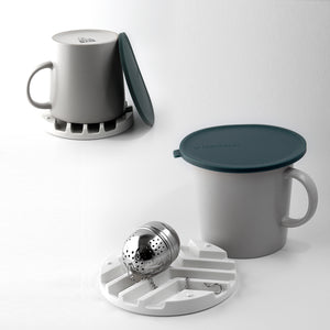[2pack of Mug mate] Multi-purpose silicone lid & coaster (Green)