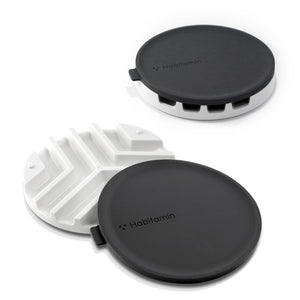 [Mug mate]Multi-purpose silicone lid & coaster (Dark grey)
