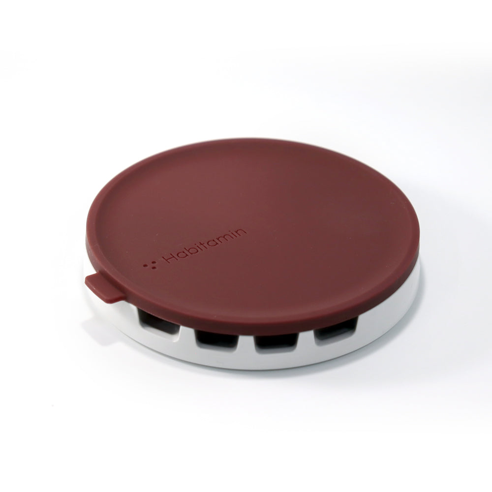 [Mug mate] Multi-purpose silicone lid & coaster (Red)